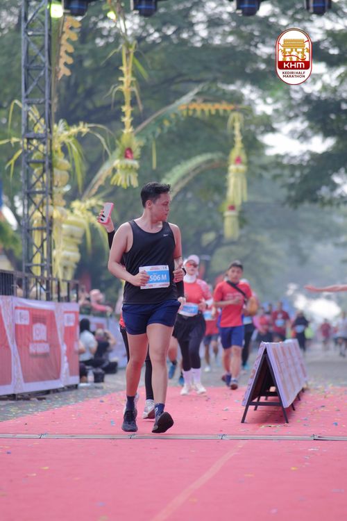 Race photo from Kediri Half Marathon 2025