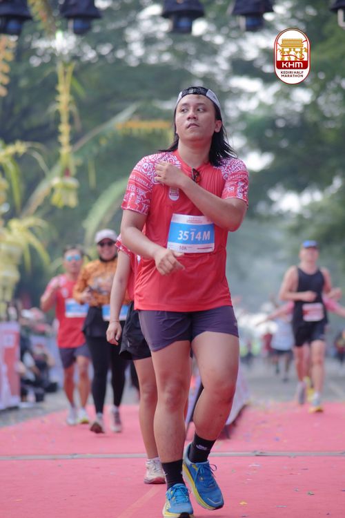 Race photo from Kediri Half Marathon 2025