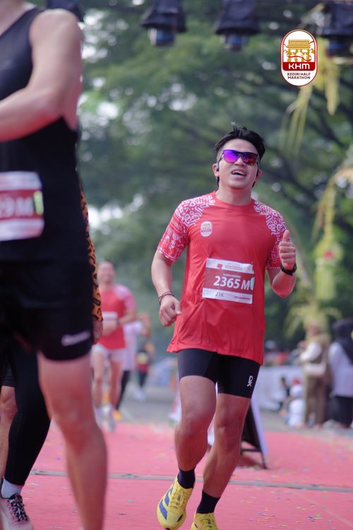 Race photo from Kediri Half Marathon 2025