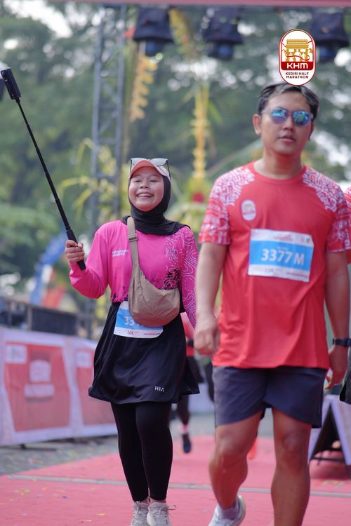 Race photo from Kediri Half Marathon 2025