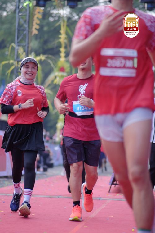 Race photo from Kediri Half Marathon 2025