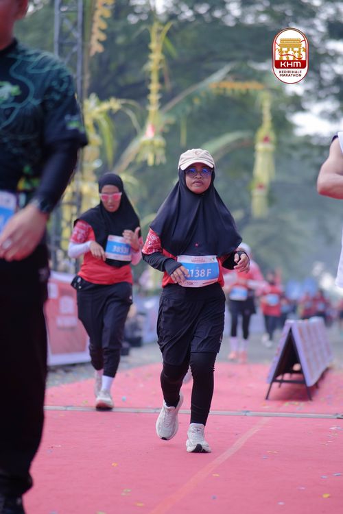 Race photo from Kediri Half Marathon 2025