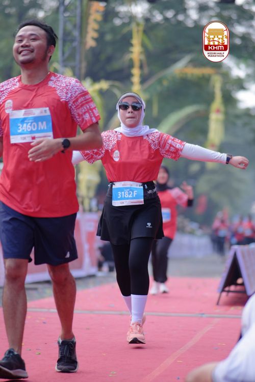 Race photo from Kediri Half Marathon 2025