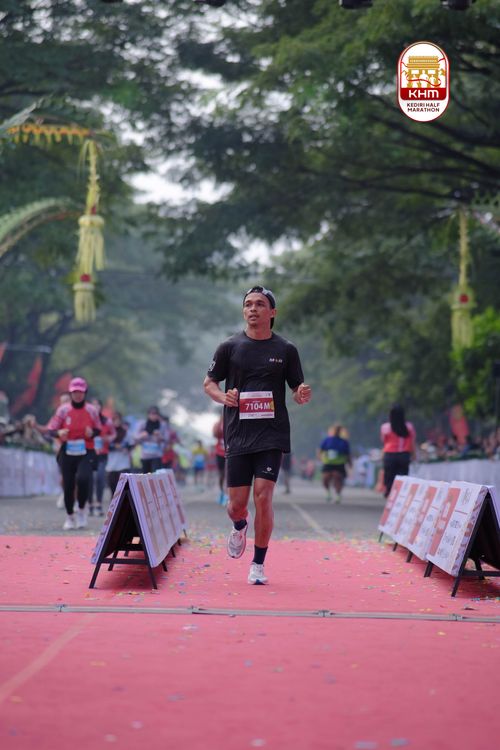 Race photo from Kediri Half Marathon 2025