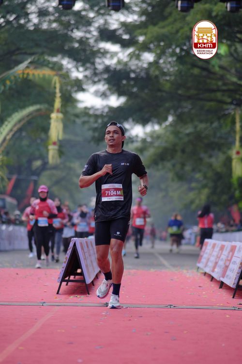 Race photo from Kediri Half Marathon 2025