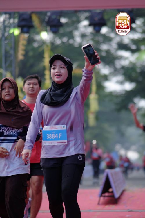 Race photo from Kediri Half Marathon 2025