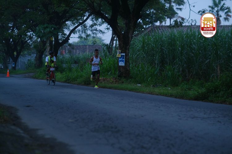Race photo from Kediri Half Marathon 2025