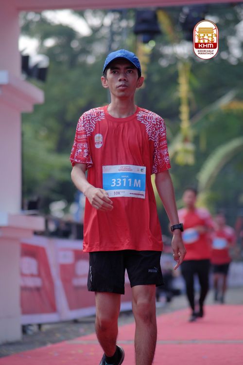 Race photo from Kediri Half Marathon 2025