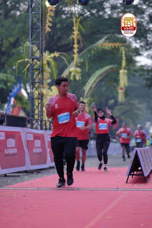 Race photo from Kediri Half Marathon 2025