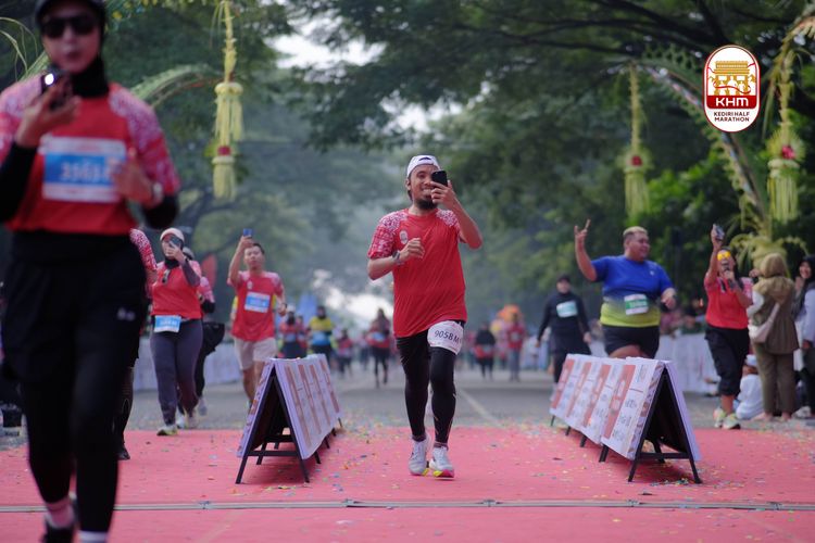 Race photo from Kediri Half Marathon 2025