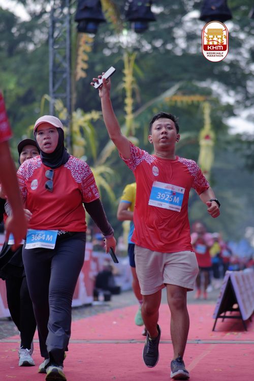Race photo from Kediri Half Marathon 2025