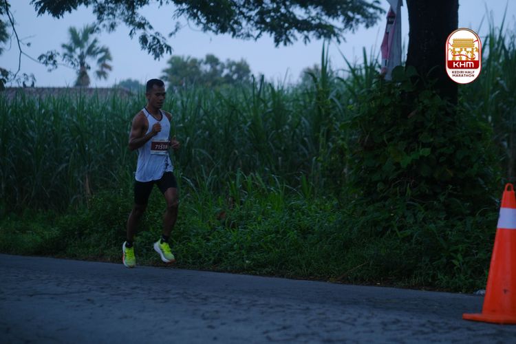 Race photo from Kediri Half Marathon 2025
