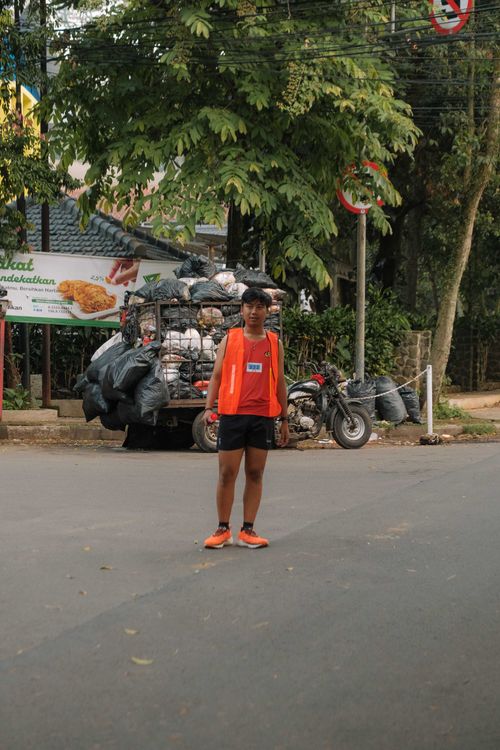 Race photo from Running 5 K