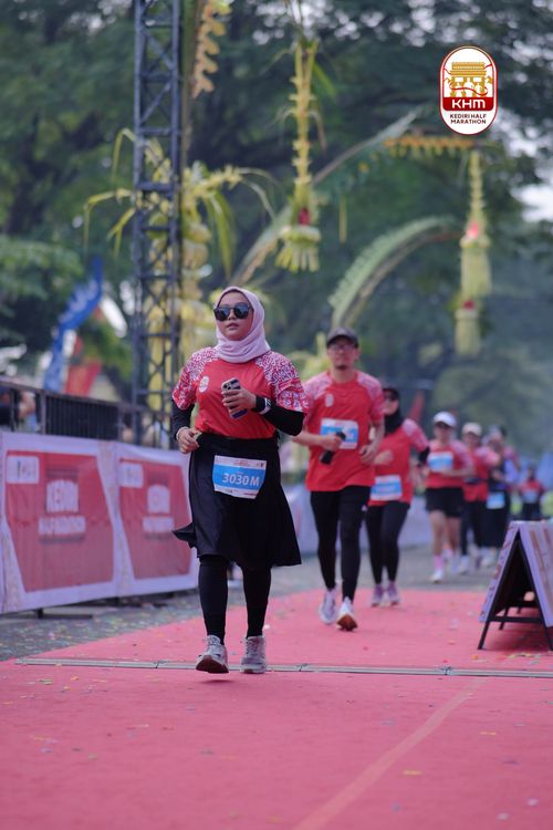 Race photo from Kediri Half Marathon 2025
