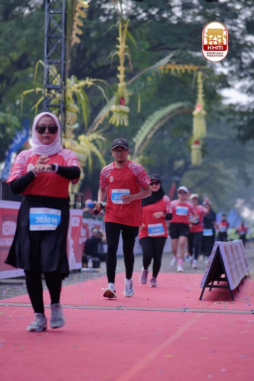 Race photo from Kediri Half Marathon 2025