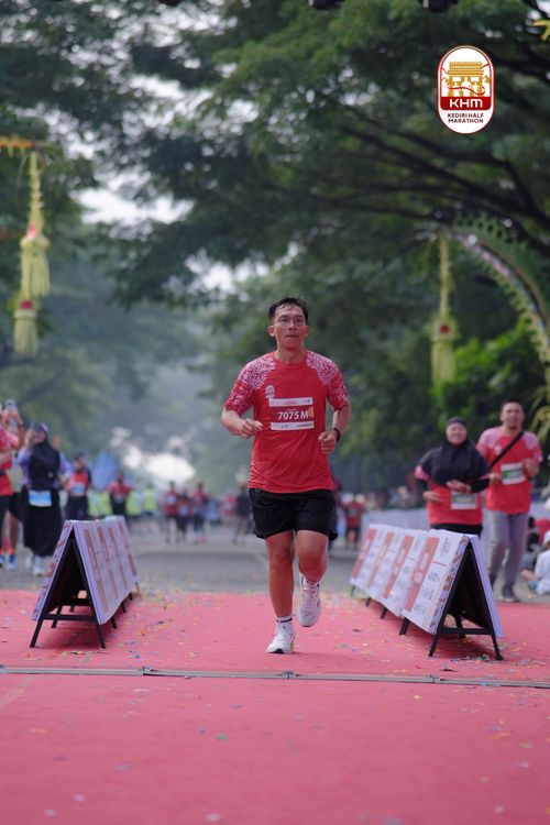 Race photo from Kediri Half Marathon 2025