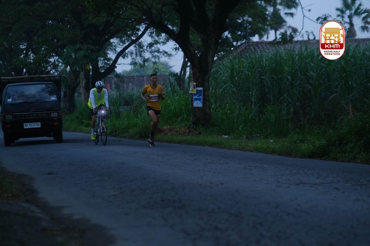 Race photo from Kediri Half Marathon 2025