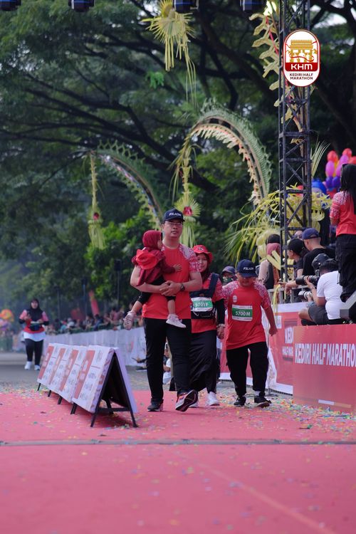 Race photo from Kediri Half Marathon 2025