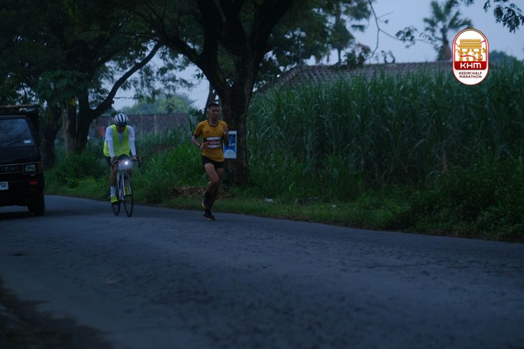 Race photo from Kediri Half Marathon 2025