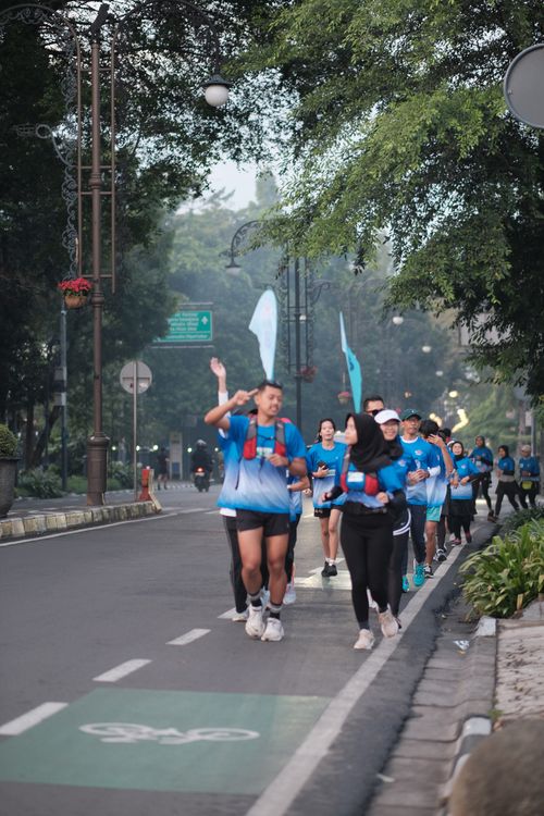 Race photo from KBP City Run 2024 Vibes