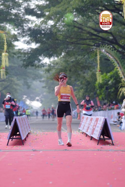 Race photo from Kediri Half Marathon 2025
