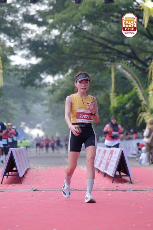 Race photo from Kediri Half Marathon 2025