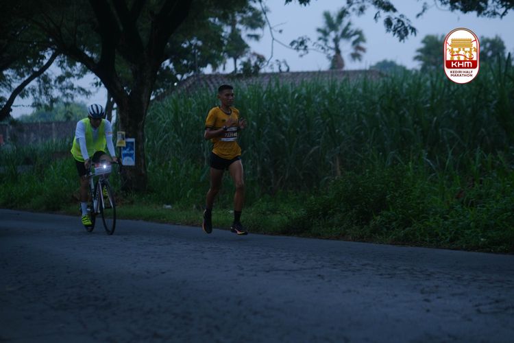 Race photo from Kediri Half Marathon 2025