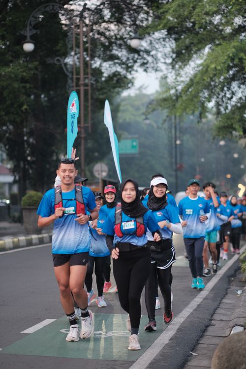 Race photo from KBP City Run 2024 Vibes