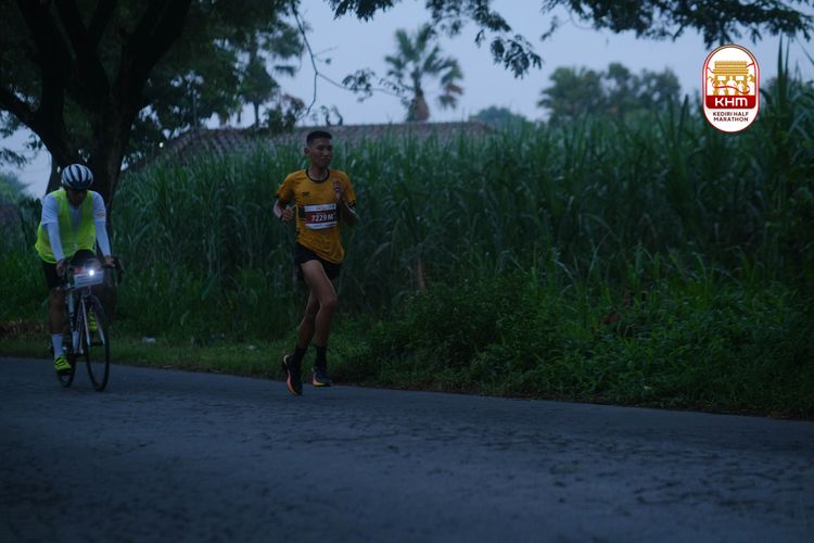 Race photo from Kediri Half Marathon 2025