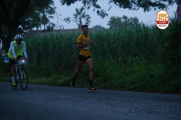Race photo from Kediri Half Marathon 2025