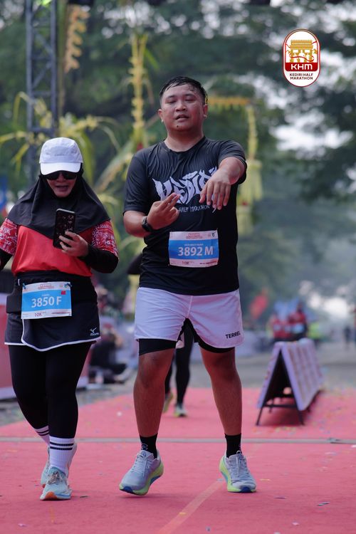 Race photo from Kediri Half Marathon 2025