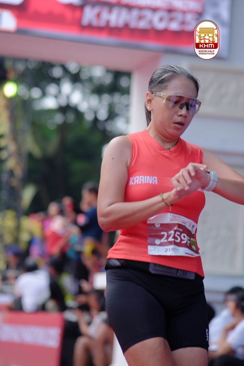 Race photo from Kediri Half Marathon 2025
