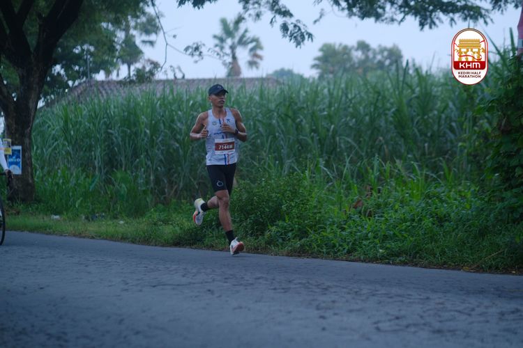 Race photo from Kediri Half Marathon 2025