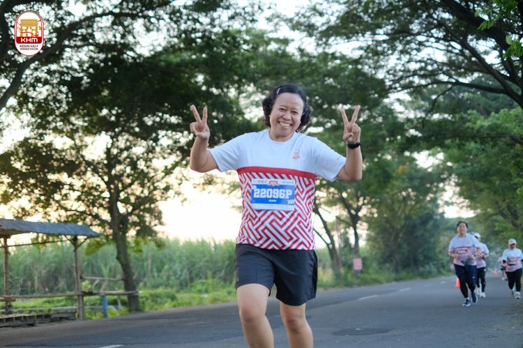Race photo from Kediri Half Marathon 2024