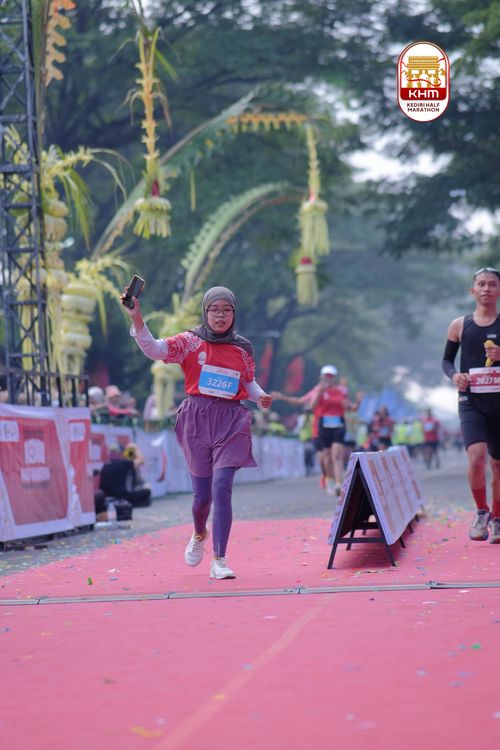 Race photo from Kediri Half Marathon 2025