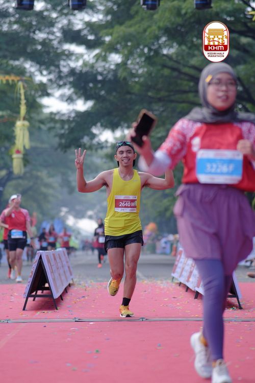 Race photo from Kediri Half Marathon 2025