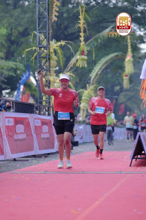 Race photo from Kediri Half Marathon 2025
