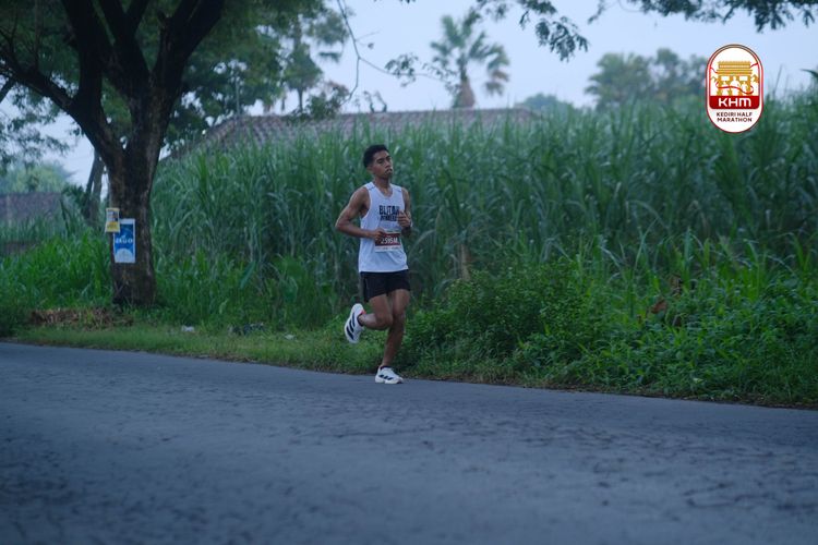 Race photo from Kediri Half Marathon 2025