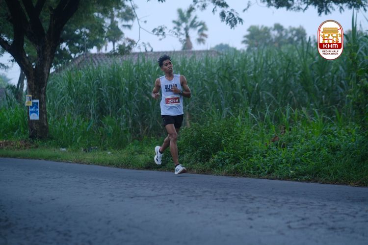 Race photo from Kediri Half Marathon 2025