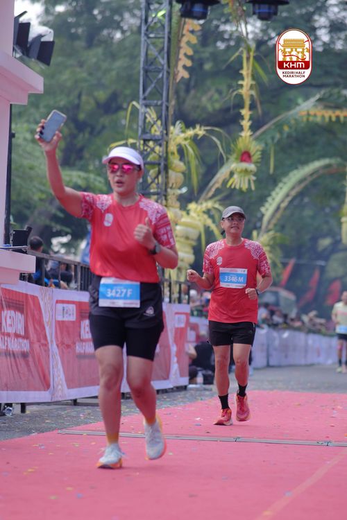 Race photo from Kediri Half Marathon 2025