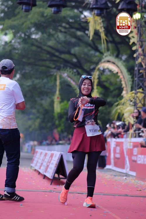 Race photo from Kediri Half Marathon 2025