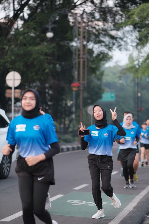 Race photo from KBP City Run 2024 Vibes