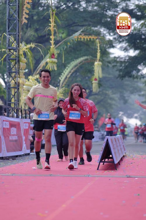 Race photo from Kediri Half Marathon 2025