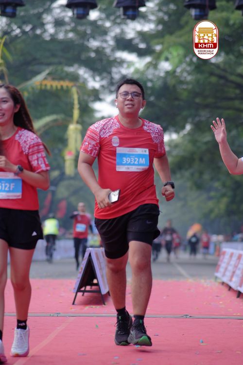 Race photo from Kediri Half Marathon 2025