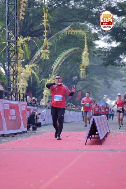 Race photo from Kediri Half Marathon 2025