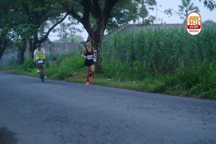 Race photo from Kediri Half Marathon 2025