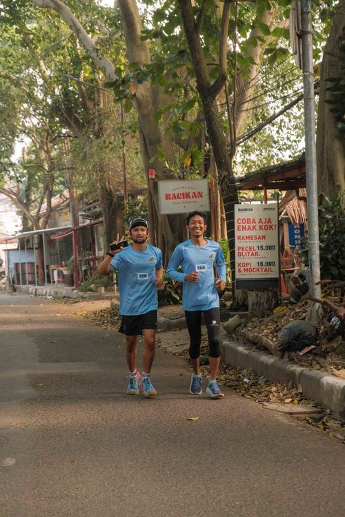 Race photo from Running 5 K