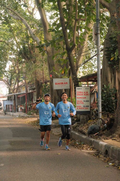 Race photo from Running 5 K