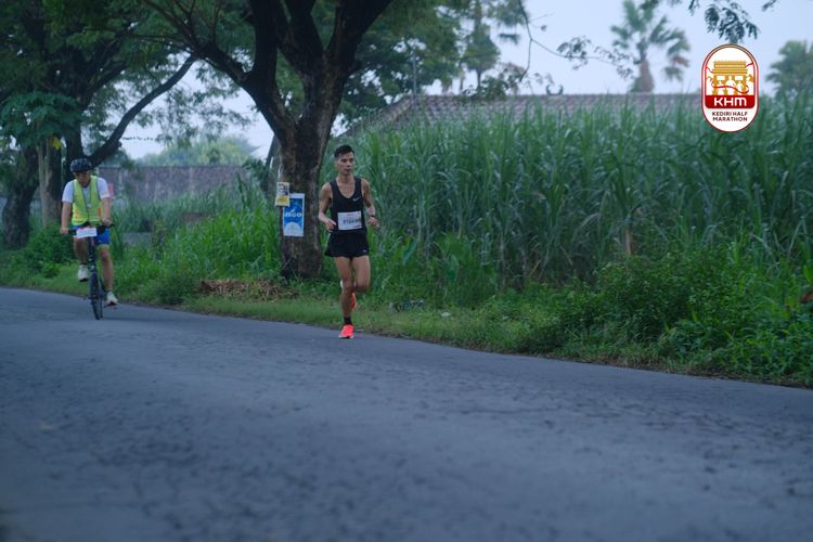 Race photo from Kediri Half Marathon 2025