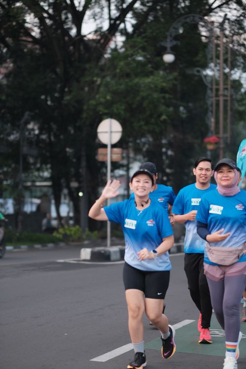 Race photo from KBP City Run 2024 Vibes